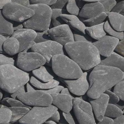 flat pebbles zwart